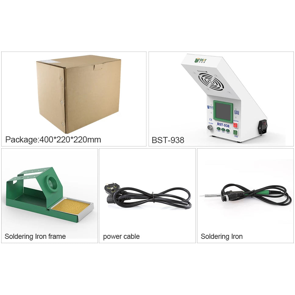 Letcon Best Station BST-938, With Smoke Extractor