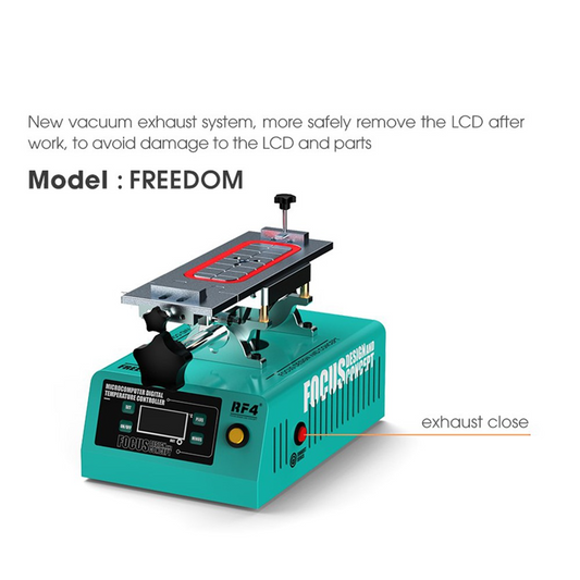 Scheidingstation Display Touchscreen RF4 Freedom