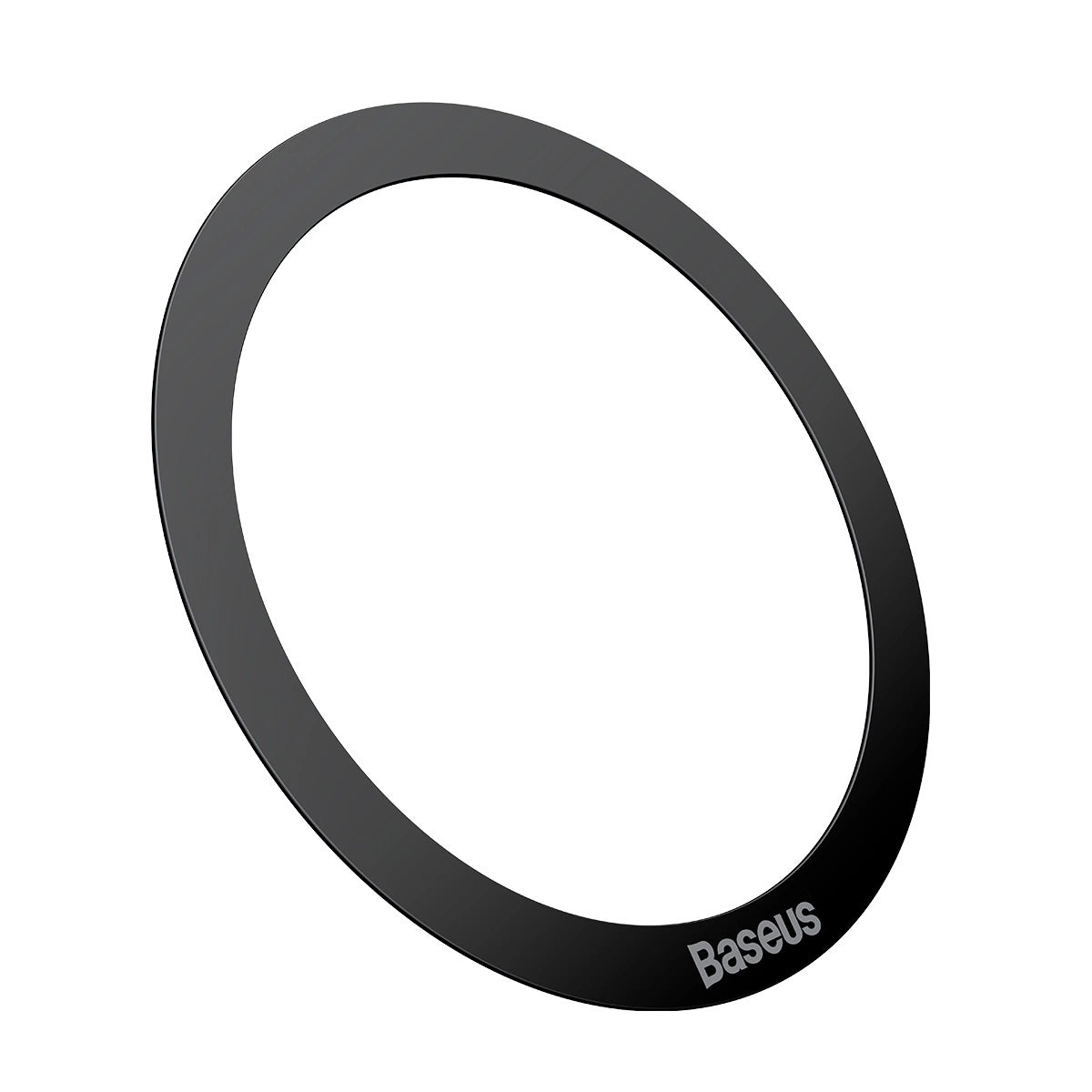 Metalen Sticker Baseus Halo, Set van 2 stuks, Zwart PCCH000001