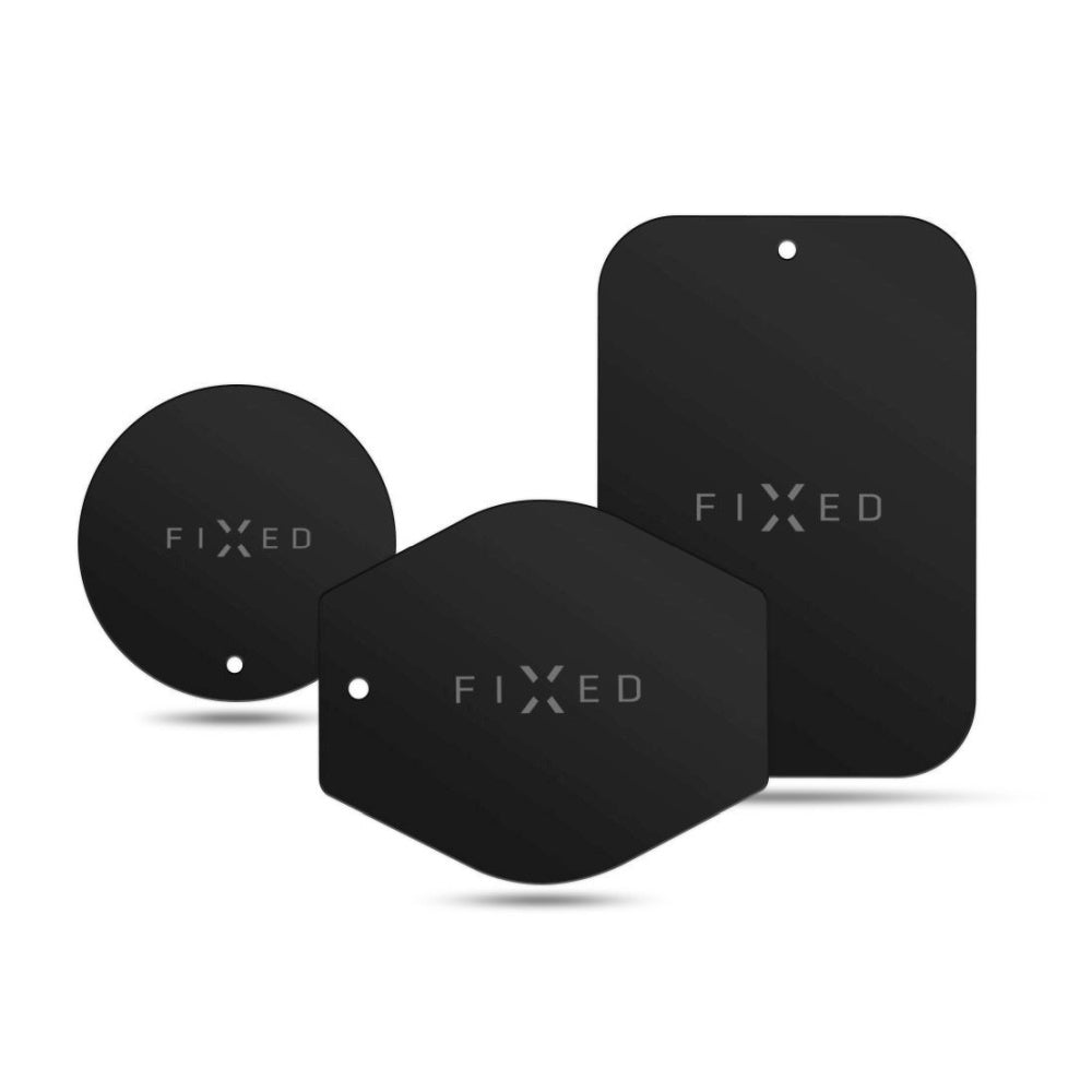 Metalen Sticker Fixed 3in1, Zwart