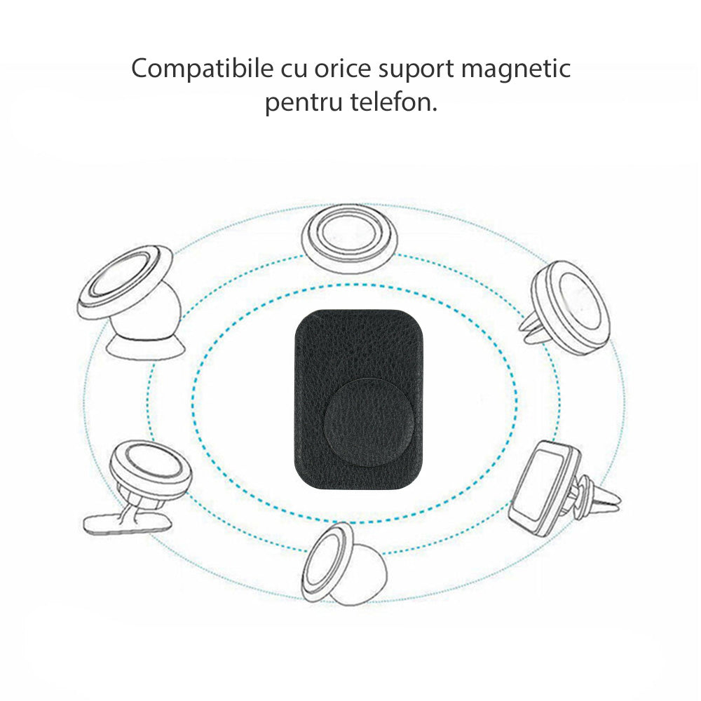 Metalen Sticker Techsuit MP02 2in1, Zwart