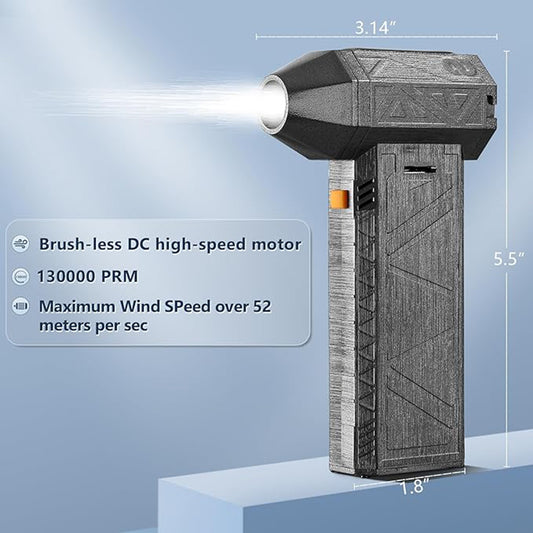 Techsuit YY01 Luchtblazer, 120W, Zwart