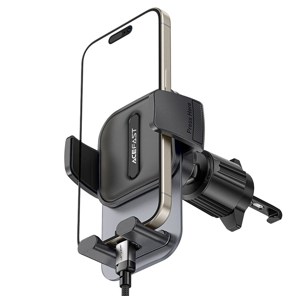 Autohouder Acefast D25, 4.5inch - 6.7inch, Zwart