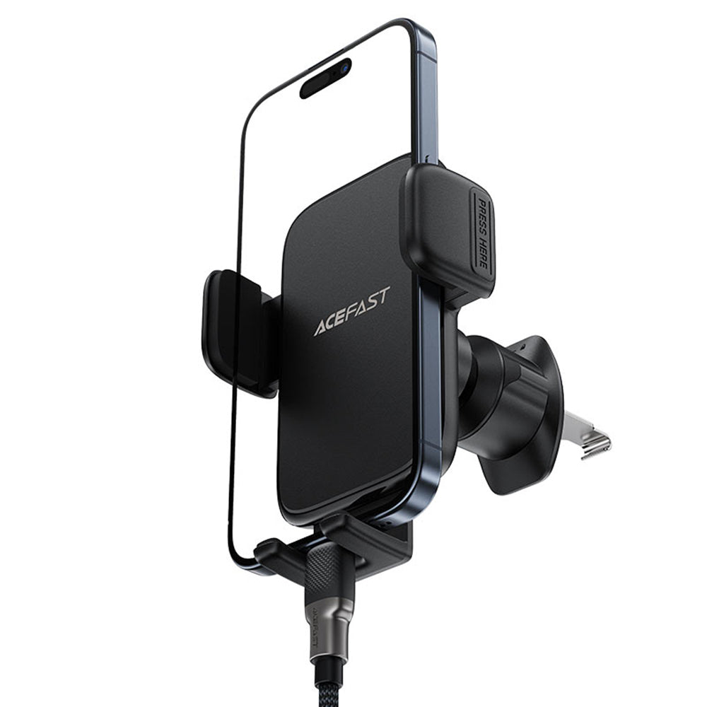 Autohouder Acefast D27, 4.5inch - 6.7inch, Zwart