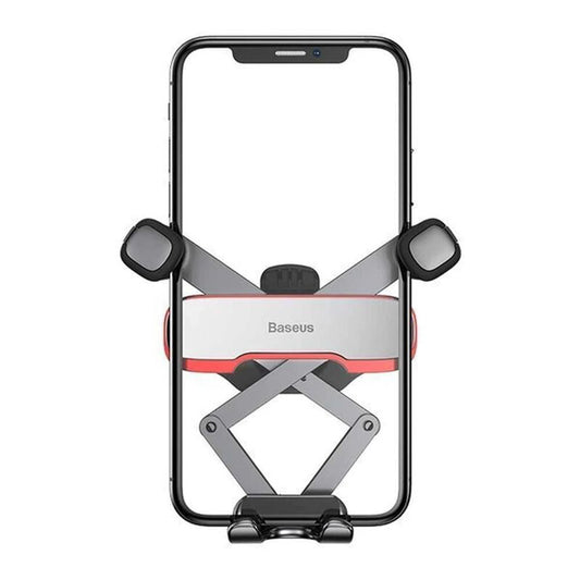 Baseus Mr Hui Zwaartekracht Series Autohouder, 4,7inch - 6,5inch, Zilver SUYL-HU0S