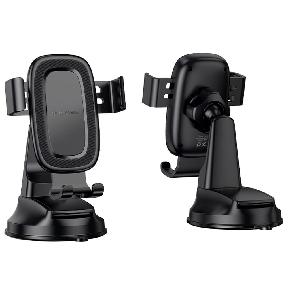 Autohouder Borofone BH130 Follower Gravity, 6.1inch - 7inch, Zwart