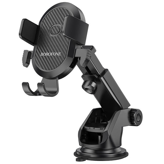 Autohouder Borofone BH39, 4.5inch - 6.5inch, Zwart
