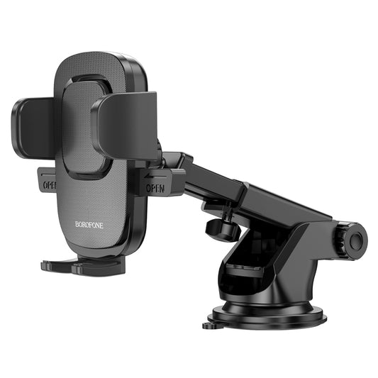 BH60 Dainty Autohouder, 4,5inch - 7inch, Zwart