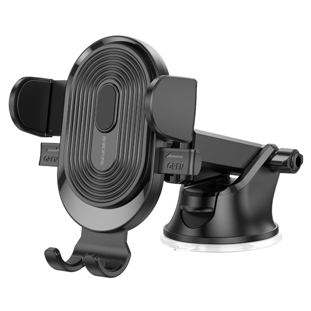 Autohouder Borofone BH85 Experience, 4.7inch - 7inch, Zwart