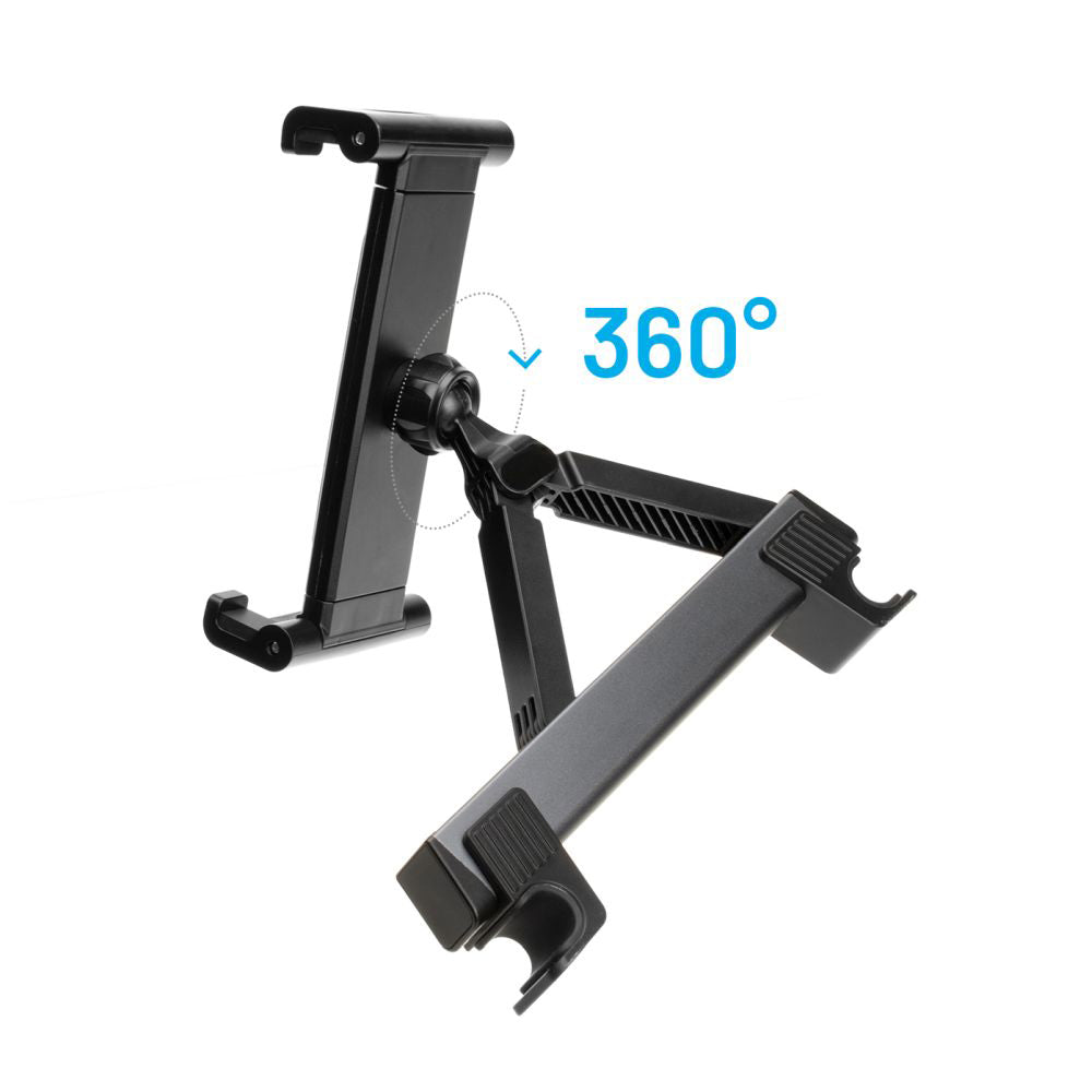 Fixed Passenger Max hoofdsteun autohouder voor tablet, 7 inch - 13 inch, grijs