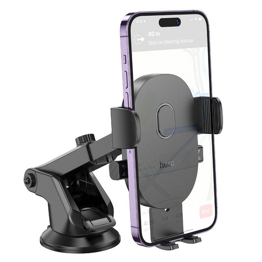 Autohouder HOCO H19, 4.7inch - 7inch, Zwart