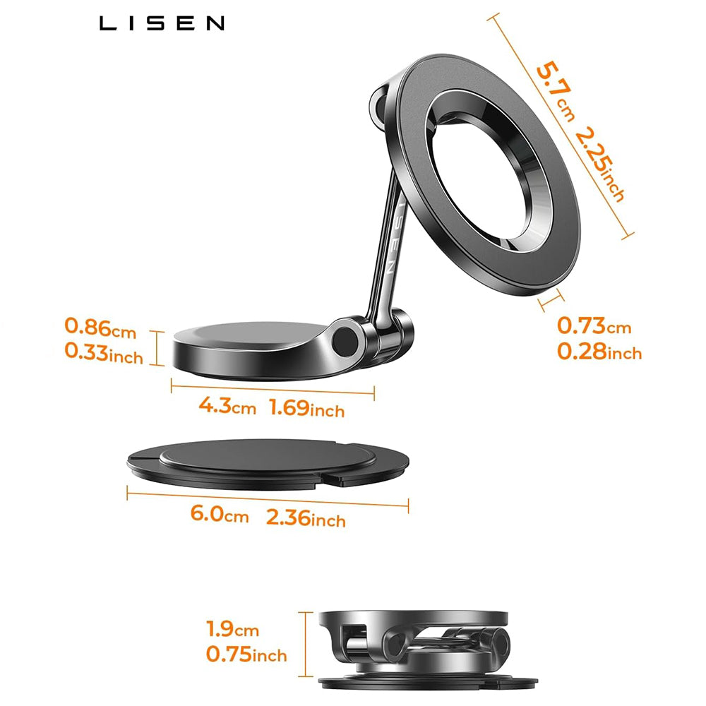 Magnetische Auto Houder Lisen, Universeel, Zwart YL0223080002