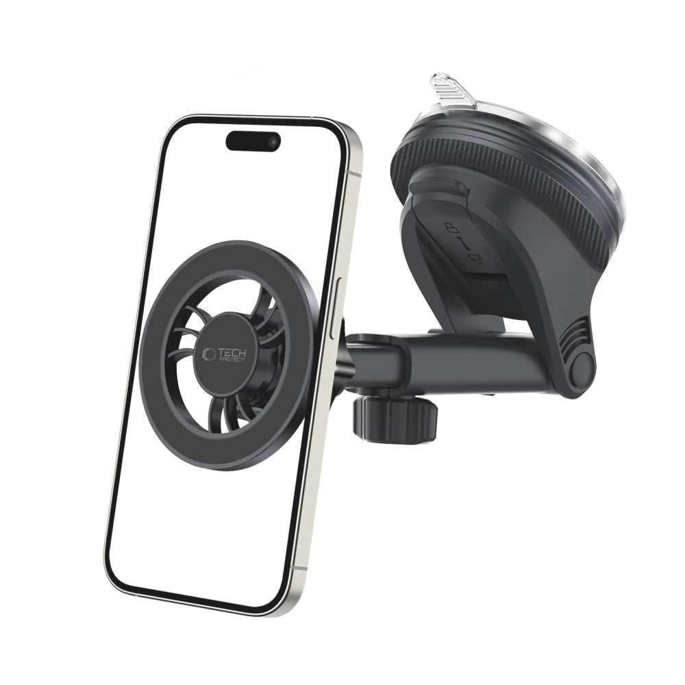 Magnetische Autohouder Tech-Protect N56 2in1, Universeel, Zwart