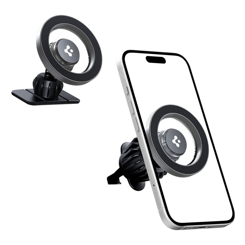 Magnetische Autohouder Spigen MFT13, Universeel, Zilver ACP08314