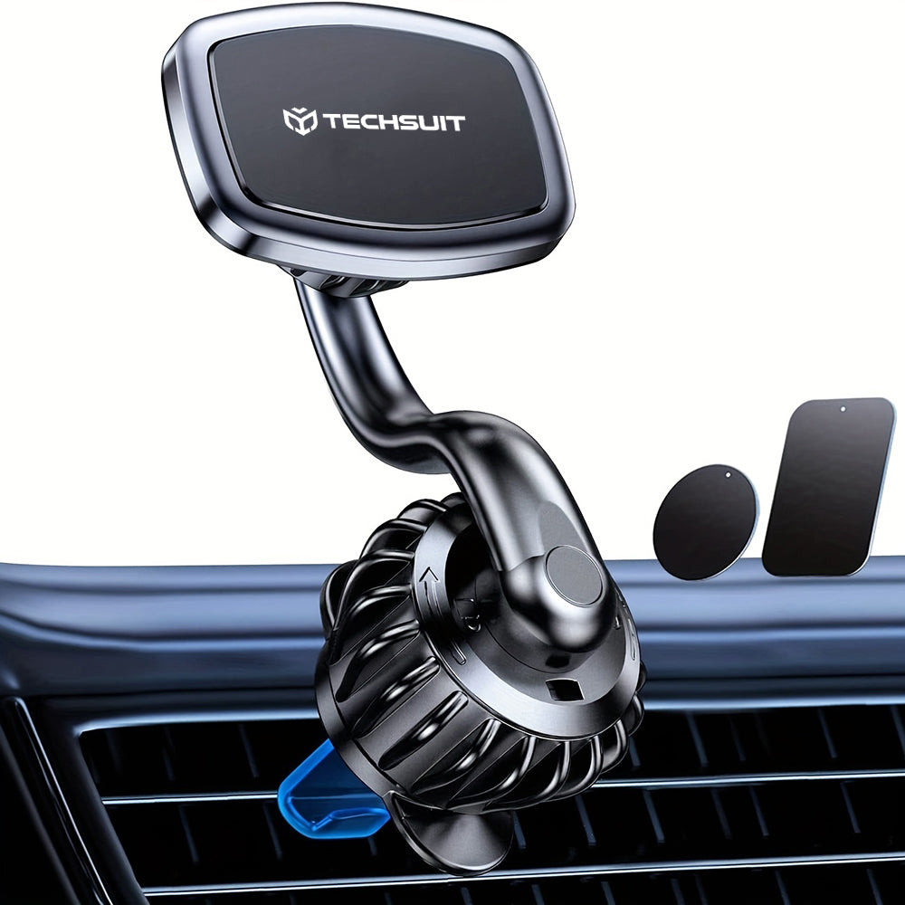 Magnetische Autohouder Techsuit S3, Universeel, Zwart