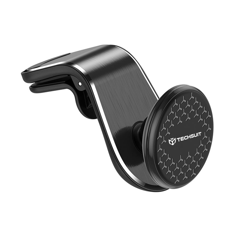 Magnetische Autohouder Techsuit S8, Universeel, Zilver
