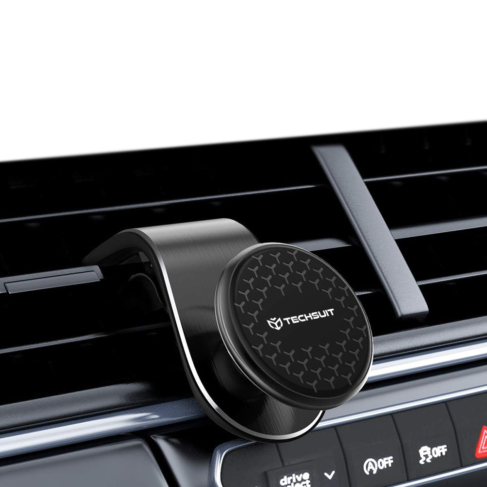 Magnetische Autohouder Techsuit S8, Universeel, Zilver