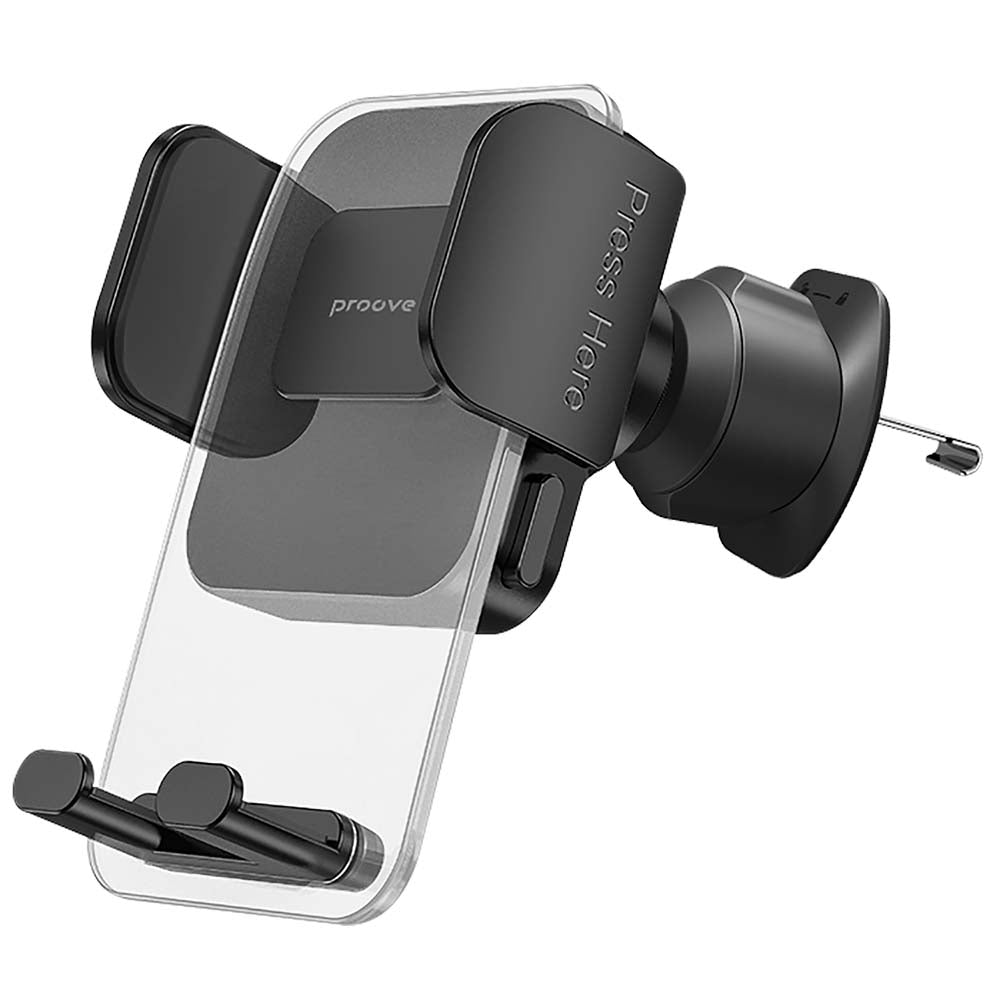 Autohouder Proove Crystal Clamp Plus Vent, 4.7inch - 6.9inch, Zwart CHCCP0000001