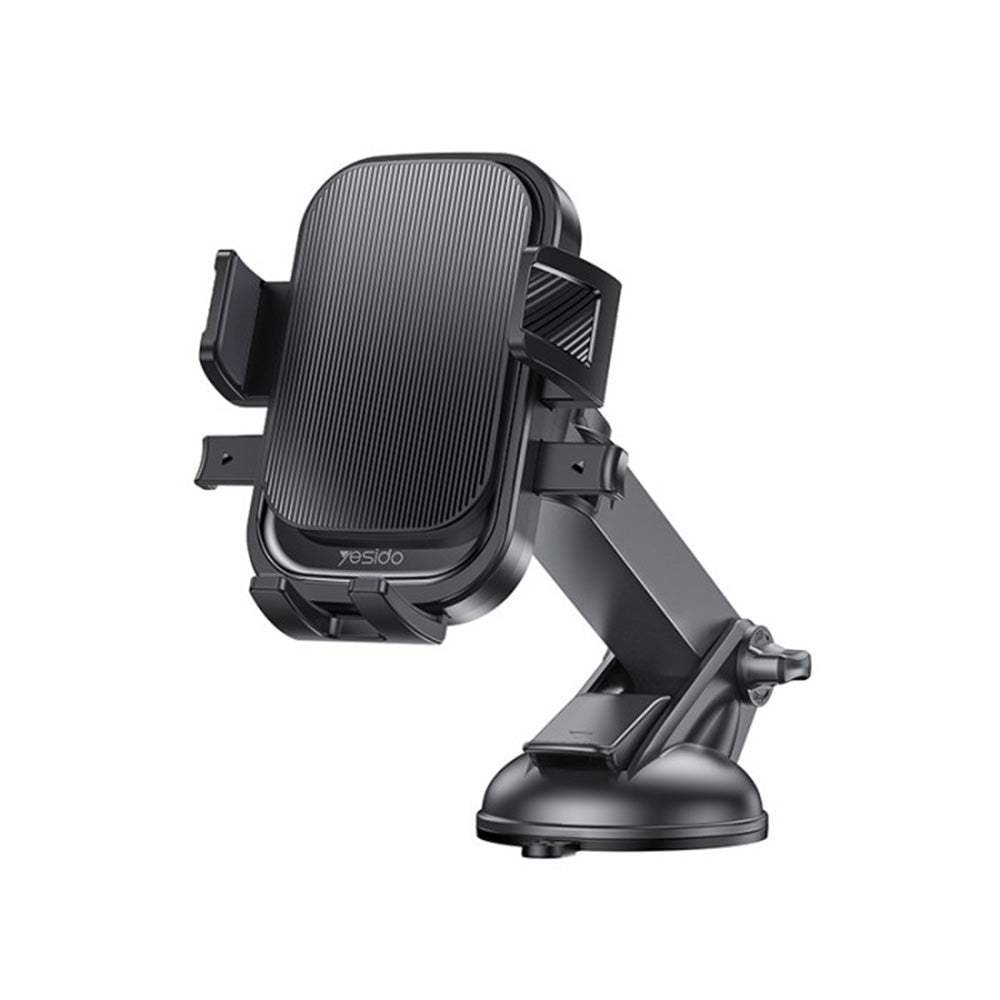 Autohouder Yesido C267, 4.7inch - 7.2inch, Zwart