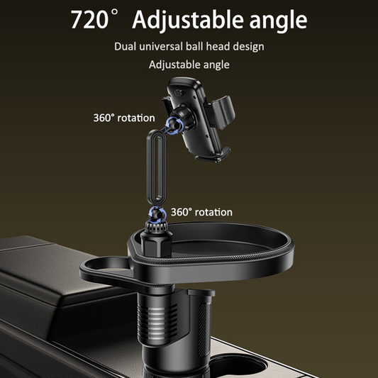 Yesido C274 Auto Houder, 4.7inch - 7.2inch, Zwart, Herverpakt