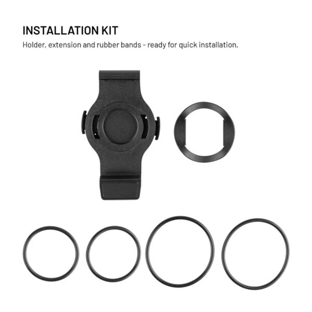 Fietssteun Fixed voor Garmin Watch 22mm / Edge Computer, Zwart