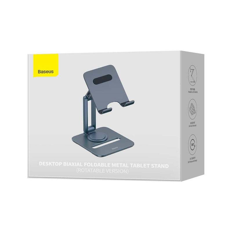 Baseus Biaxial Bureauhouder voor Telefoon / Tablet, Universeel, Donkergrijs B10431801811-00