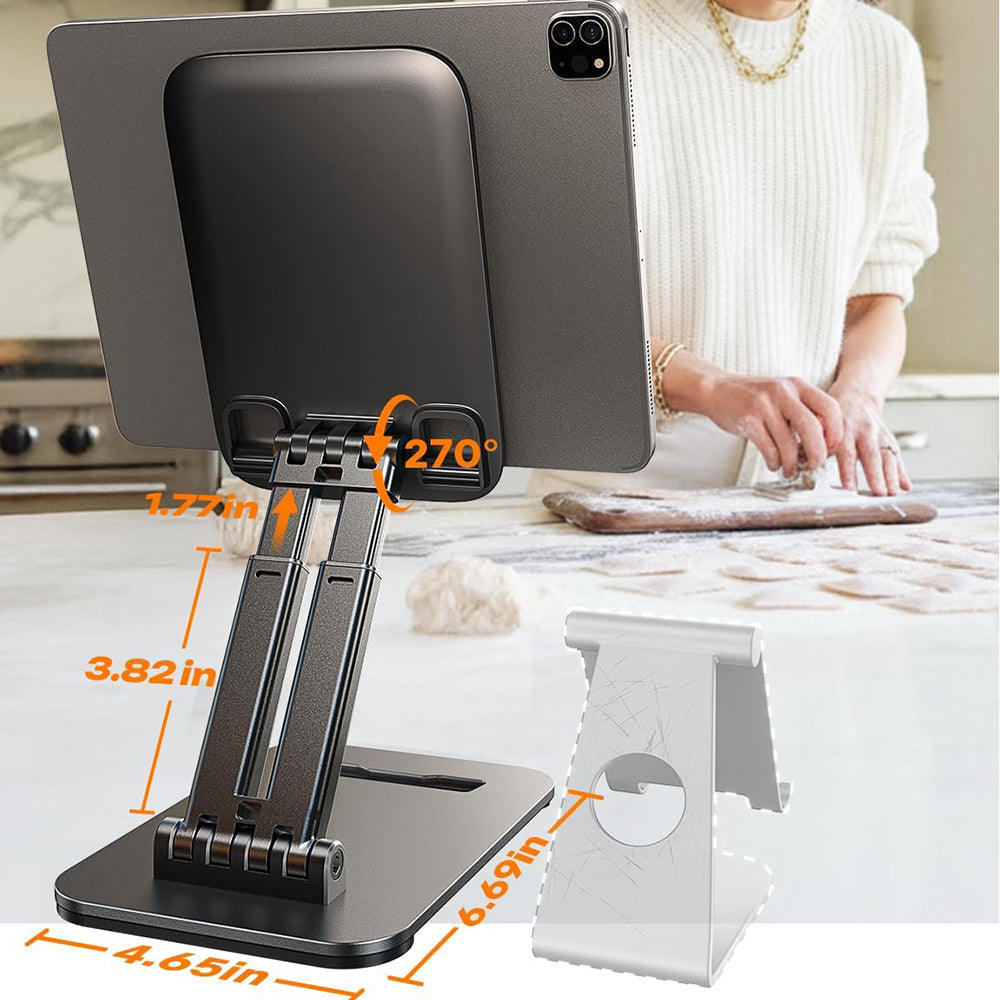 Lisen Bureaustandaard voor Telefoon / Tablet, 4inch - 15.9inch, Zwart YL0424080007