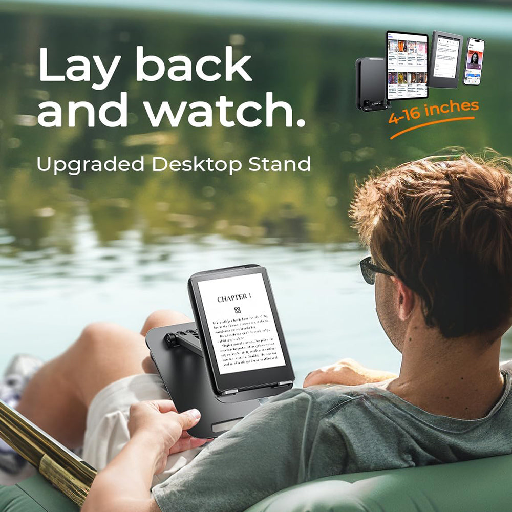Lisen Bureaustandaard voor Telefoon / Tablet, 4inch - 15.9inch, Zwart YL0424080007