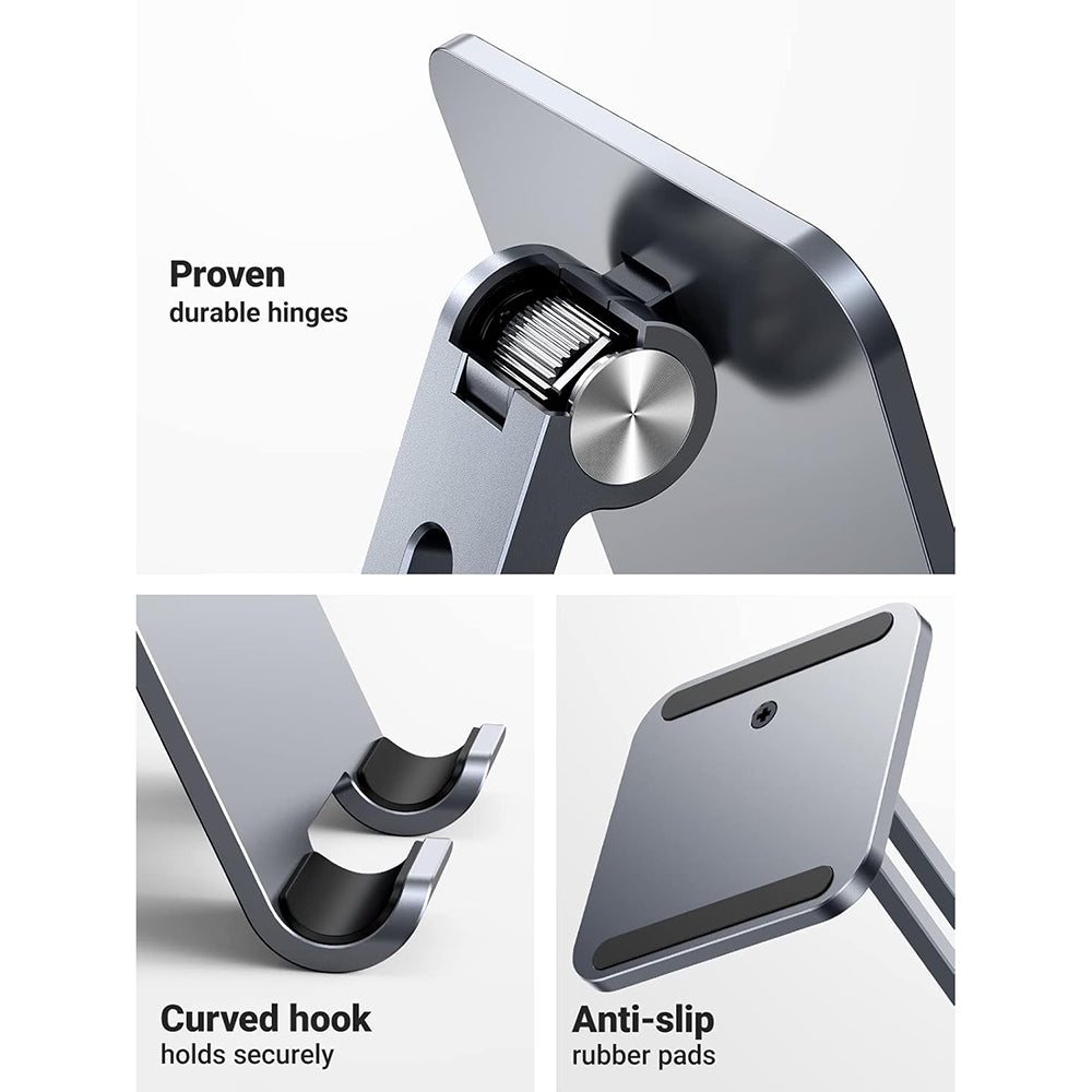 UGREEN LP134 Bureaustandaard voor Telefoon / Tablet, 6.1inch - 12.9inch, Grijs