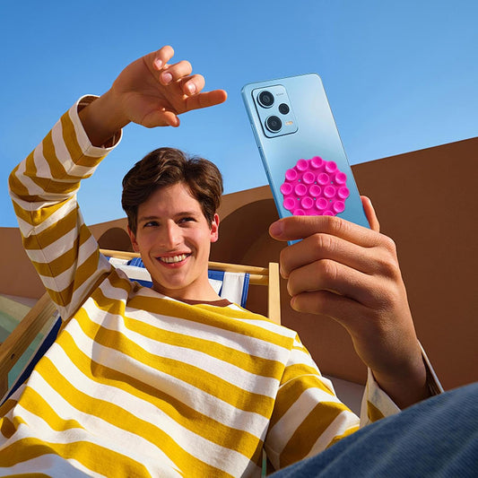 Steun met Zuignappen Techsuit SB-CUP, Zwart