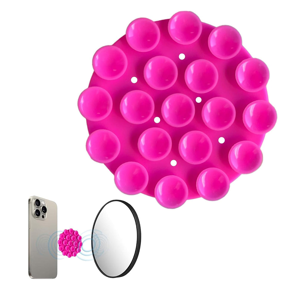 Steun met Zuignappen Techsuit SB-CUP, Zwart