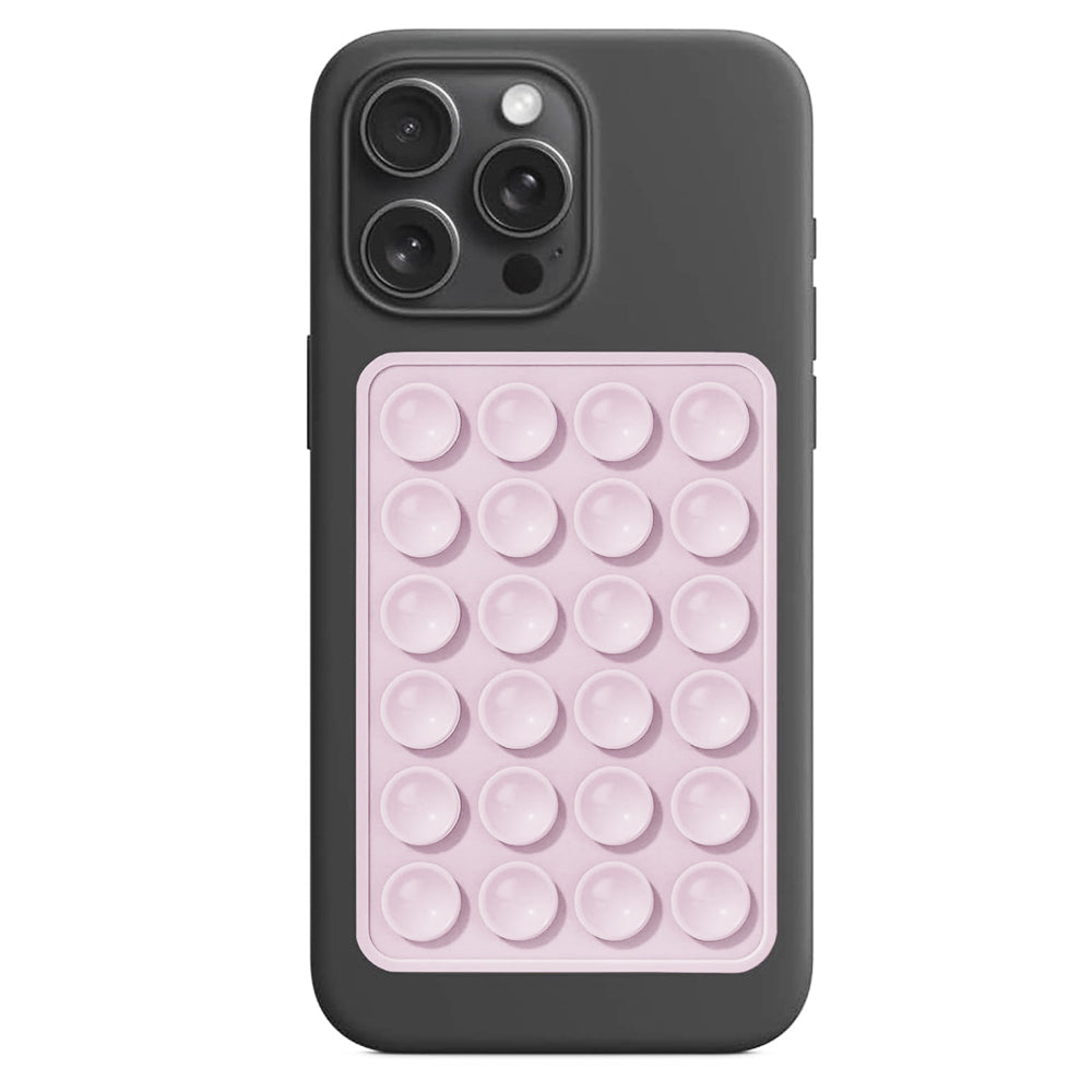 Steun met Zuignappen Techsuit SL-PAD, Pastelroze