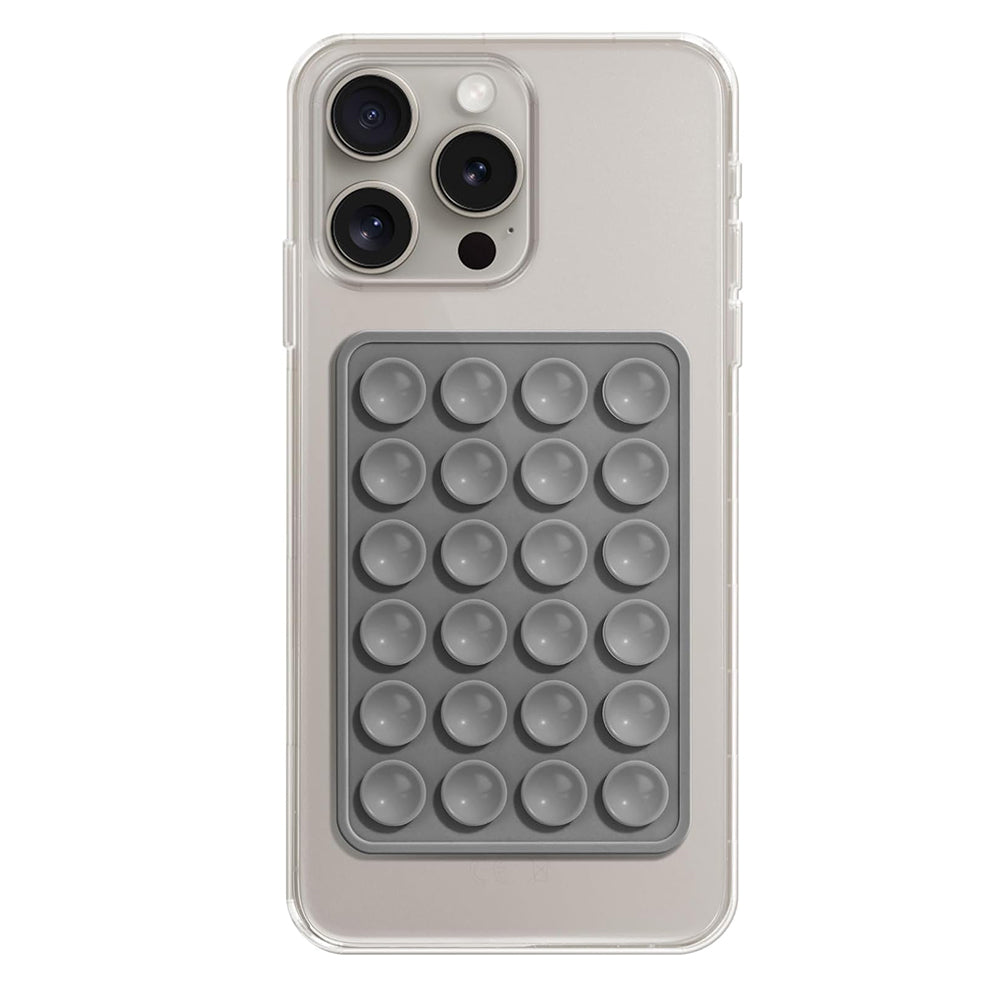 Techsuit ST-PAD Zuignaphouder, Grijs