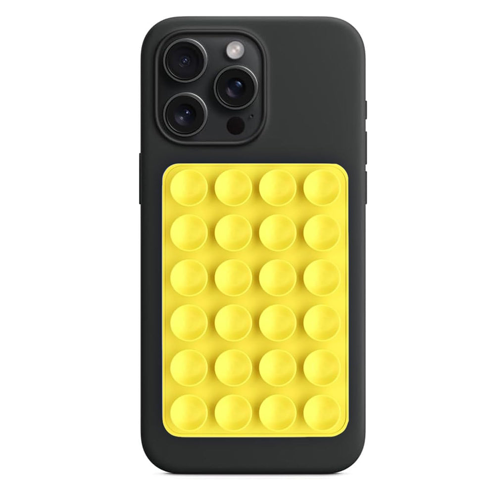 Steun met Zuignappen Techsuit SY-PAD, Geel
