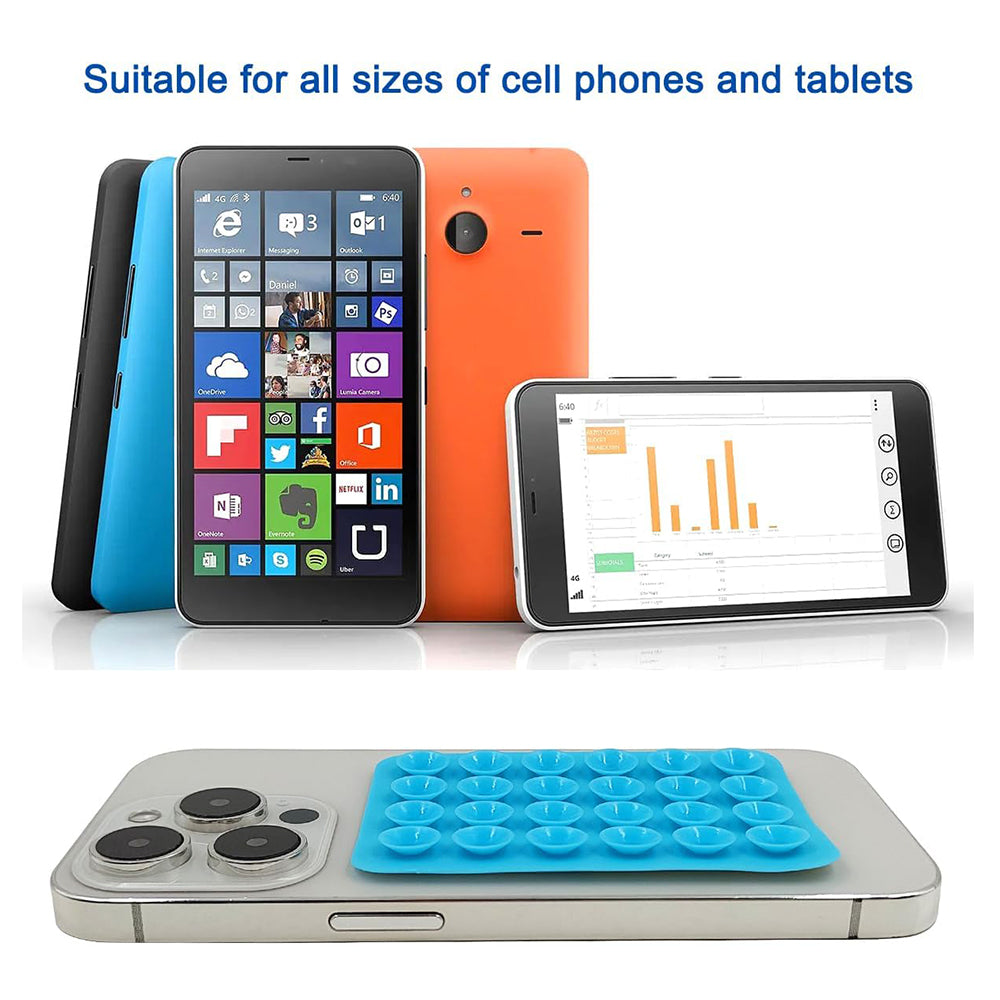 Steun met Zuignappen Techsuit SY-PAD, Geel