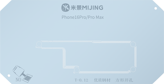 Werksteun Reballing Mijing Z20 voor Apple iPhone 16 Series