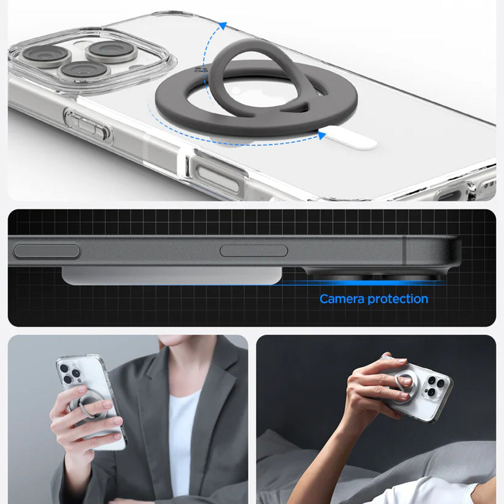Spigen Dual Pop Universele Ringhouder, Paars AMP11369