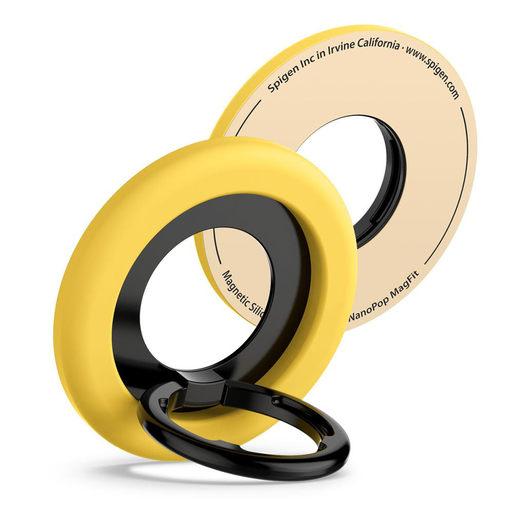 Spigen Nano Pop Ringsteun, Universeel, Geel