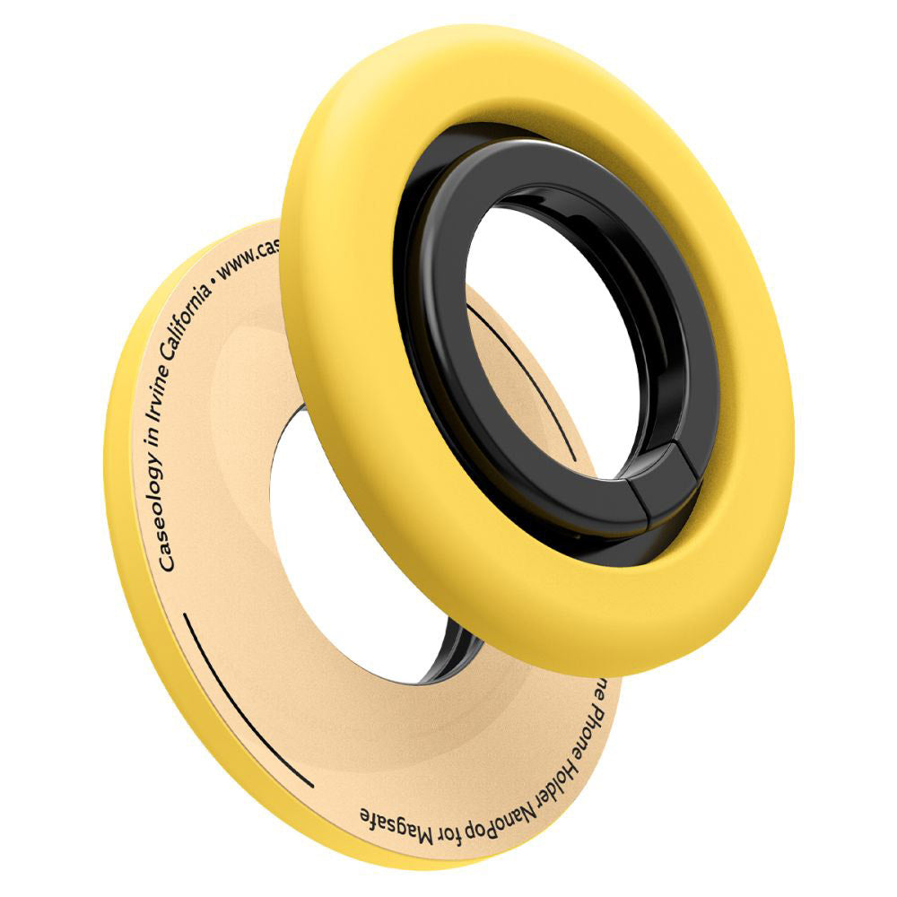 Spigen Nano Pop Ringsteun, Universeel, Geel
