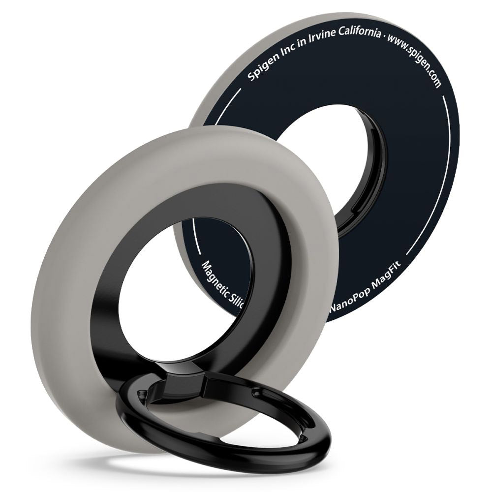 Spigen Nano Pop Ringsteun, Universeel, Gri