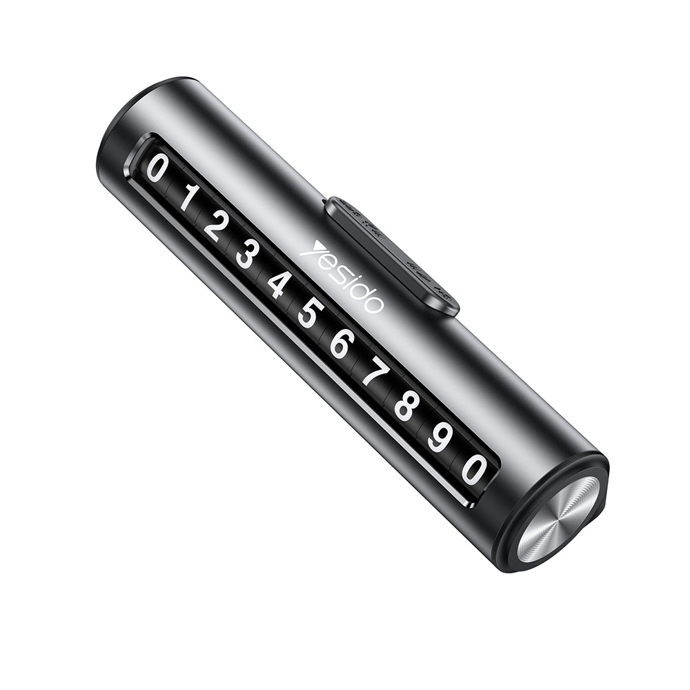 Auto Telefoonnummer Houder Yesido C202, Zwart