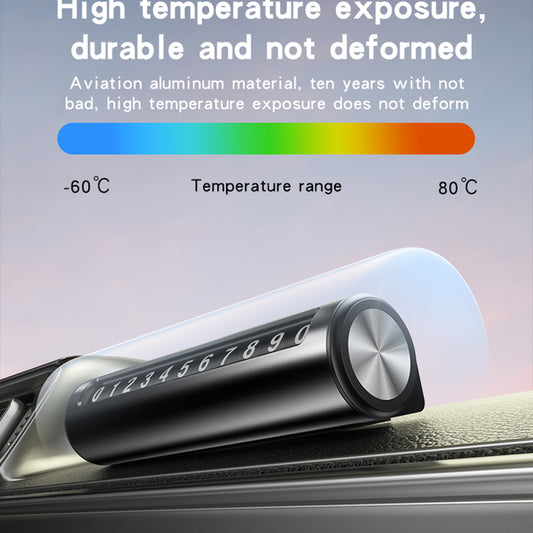 Yesido C202 Car Phone Number Holder, Black