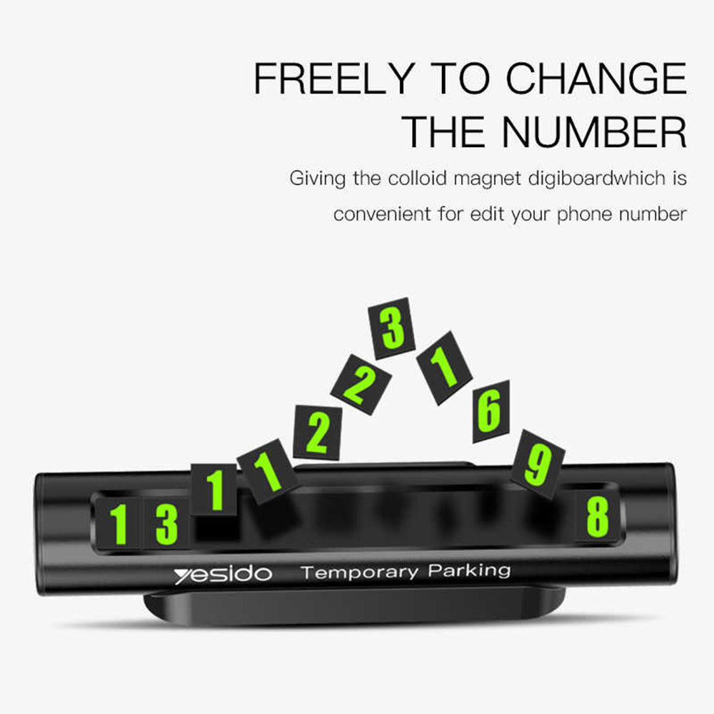 Auto Telefoonnummer Houder Yesido C68