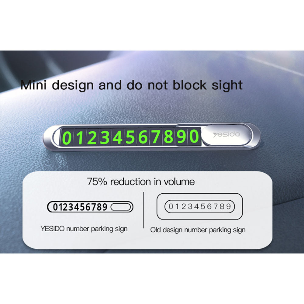 Auto Telefoonnummer Houder Yesido C88