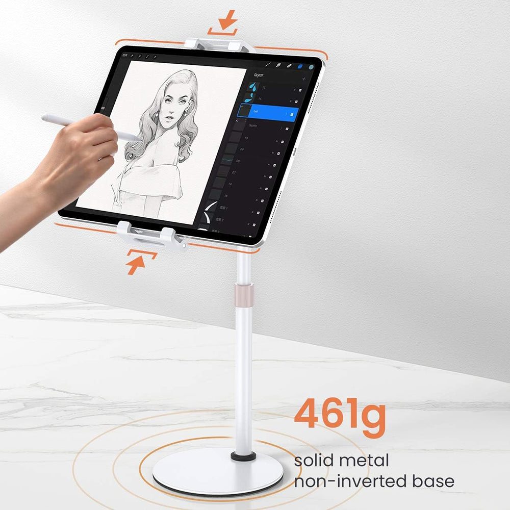 Lisen Bureaustandaard voor Telefoon / Tablet, 4.7inch - 12.9inch, Zwart YL0420050002