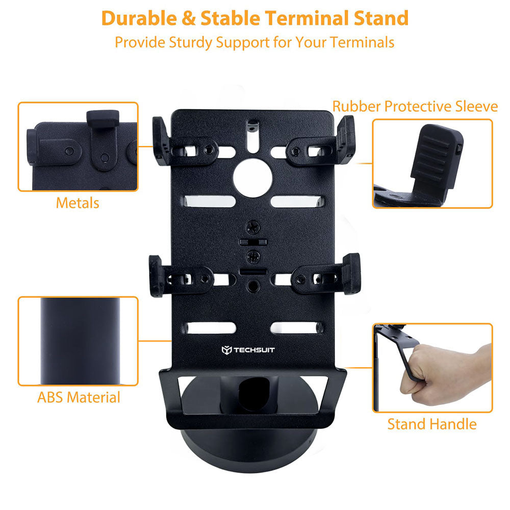 POS-steun Techsuit PayNest POS1, Zwart