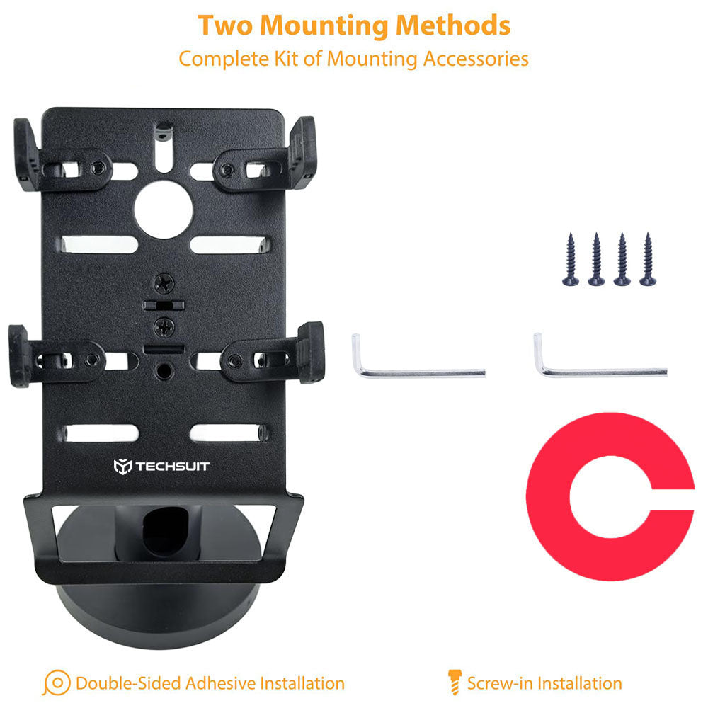 POS-steun Techsuit PayNest POS1, Zwart