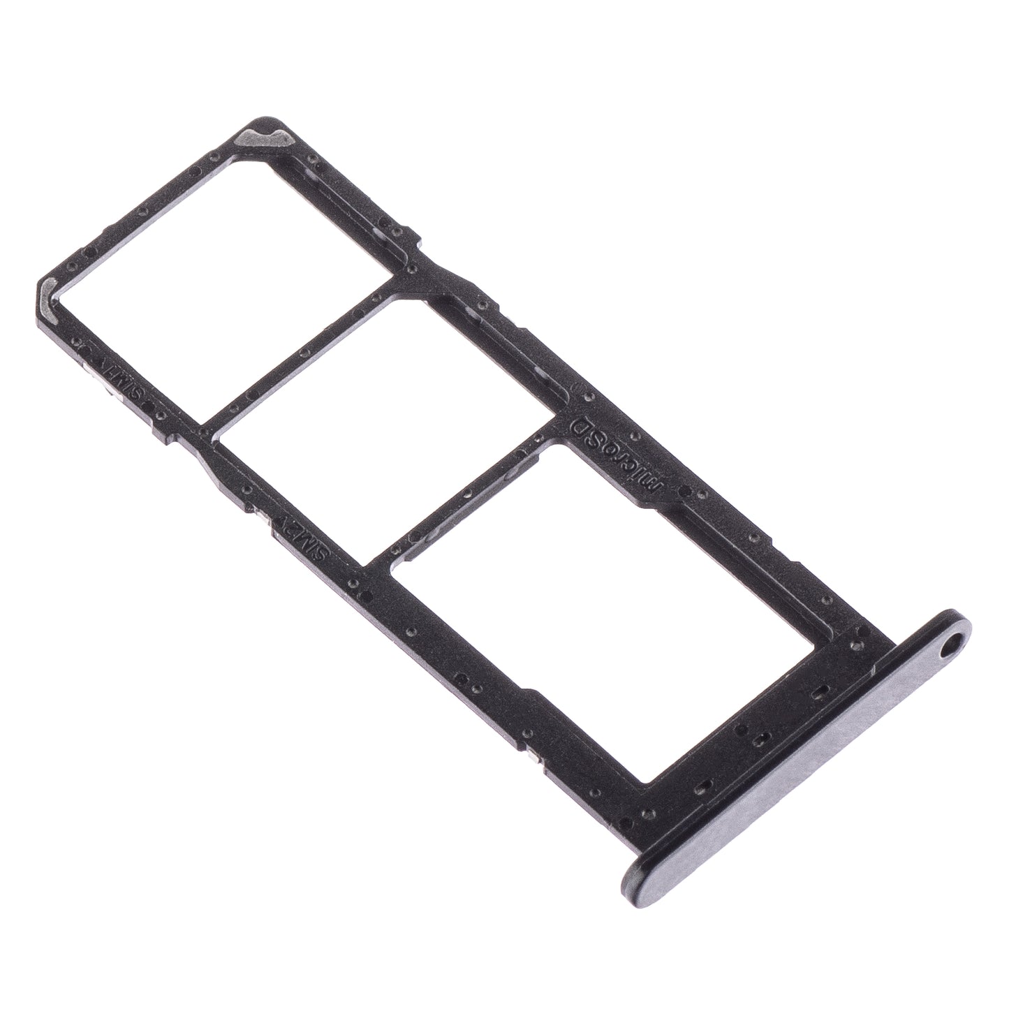 SIM-kaarthouder Samsung Galaxy A14 A145, Dual SIM, Zwart