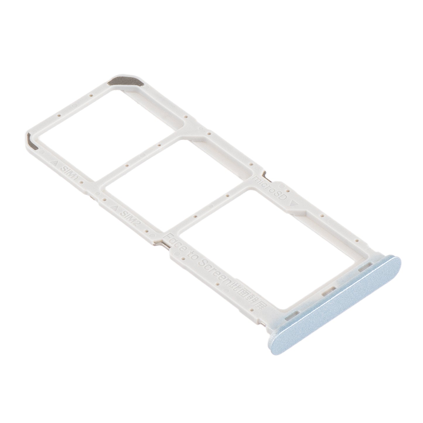 SIM-houder - Kaart Oppo A18, Blauw (Glowing Blue)