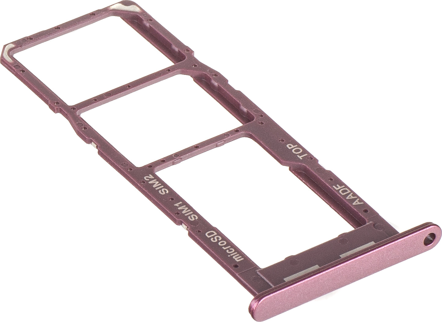 SIM-kaarthouder Samsung Galaxy A14 A145, Dual SIM, Wijnrood